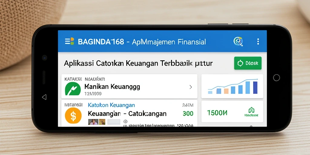 Tampilan antarmuka BAGINDA168 yang mudah digunakan untuk catatan keuangan.