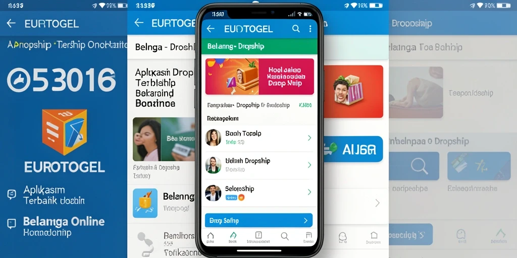 Antarmuka aplikasi EUROTOGEL yang mudah digunakan dan fungsional.