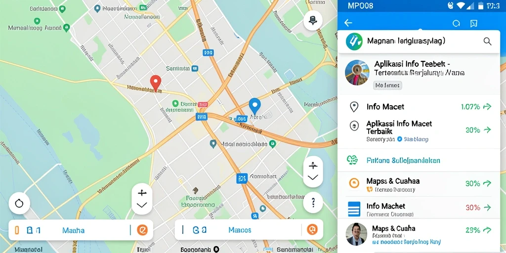 Antarmuka MPO08 yang intuitif dan informatif untuk informasi macet.