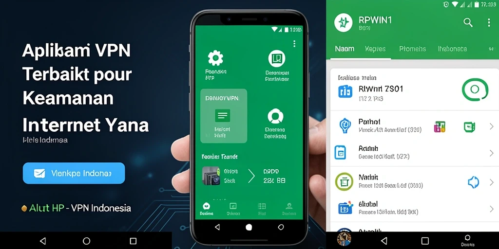Antarmuka sederhana dan fungsional dari aplikasi RPWIN1.