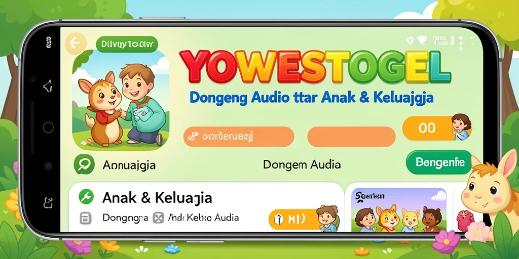 Tampilan antarmuka YOWESTOGEL yang menarik dan ramah pengguna.